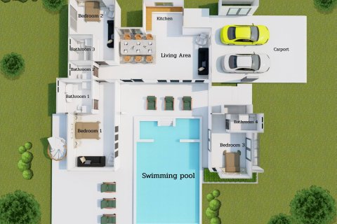 Villa in Krabi, Thailand 3 bedrooms № 141194 - photo 11