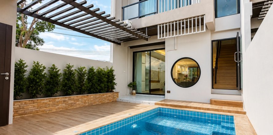 Casa de 3 dormitorios en Pattaya, Tailandia № 209305