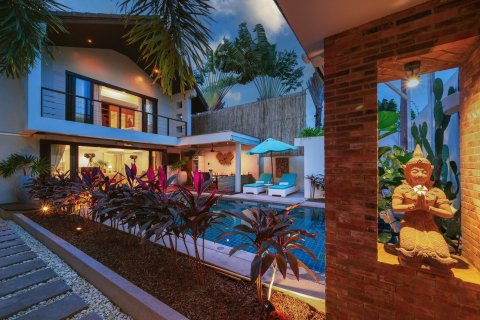 Вилла в Самуи, Таиланд с 3 спальнями  № 148520 - фото 11