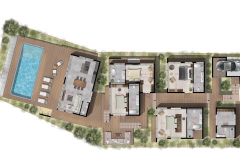 Вилла в Пангане, Таиланд с 4 спальнями № 165116 - фото 11