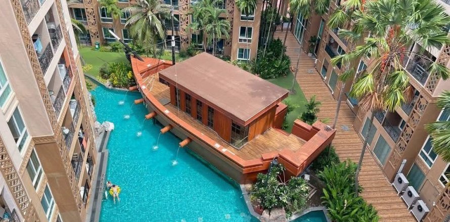Condo à Pattaya, Thaïlande, 2 chambres  № 173511