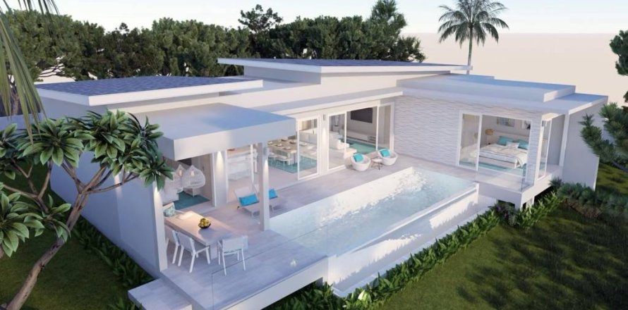 Вилла в Самуи, Таиланд с 3 спальнями  № 147019