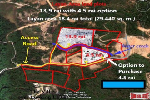Land on Layan Beach, Thailand 22240 sq.m. № 193790 - photo 5