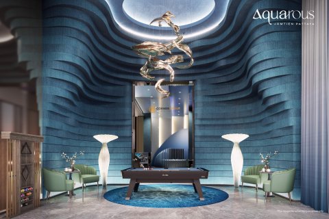 Studio dans le Condo sur Jomtien Beach, Pattaya, Thaïlande  № 113397 - photo 12