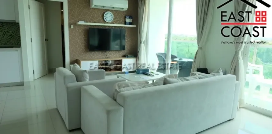 Condominio de 2 dormitorios en Jomtien Beach, Pattaya, Tailandia № 213151