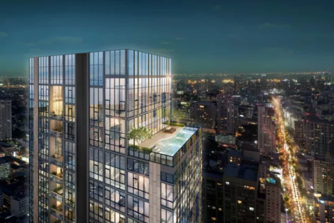 Condo à Watthana, Bangkok, Thaïlande, 2 chambres  № 171390