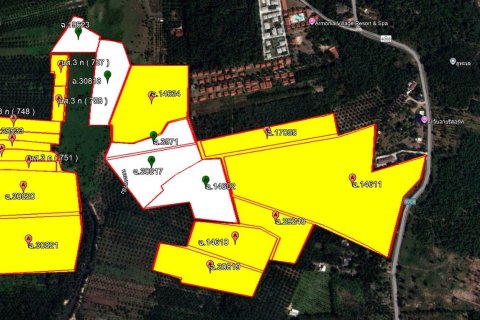 Terrain à Chumphon, Thaïlande 541748 m2 № 156917 - photo 3