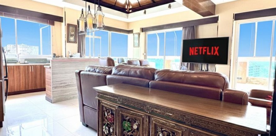 Пентхаус в Паттайе, Таиланд с 3 спальнями  № 156919