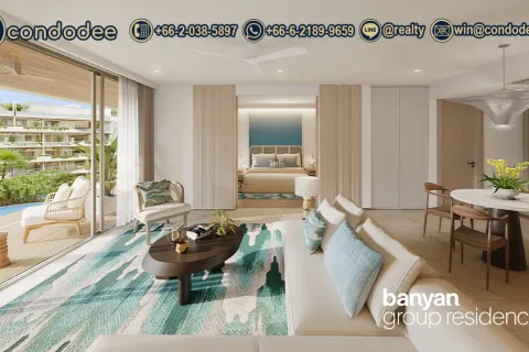 Condo in Bangkok, Thailand, 2 bedrooms № 201435