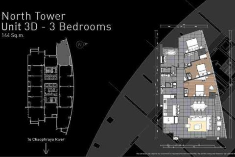 Condo in Thonburi, Bangkok, Thailand, 3 bedrooms № 183067 - photo 5