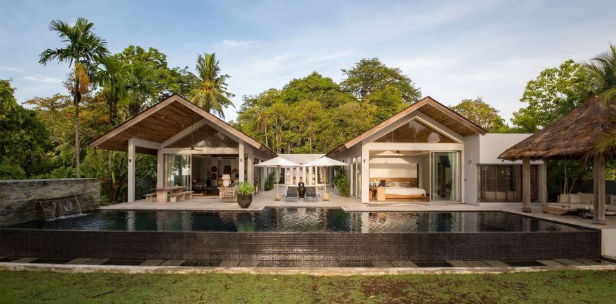 Вилла в Паклоке, Таиланд с 5 спальнями  № 140602