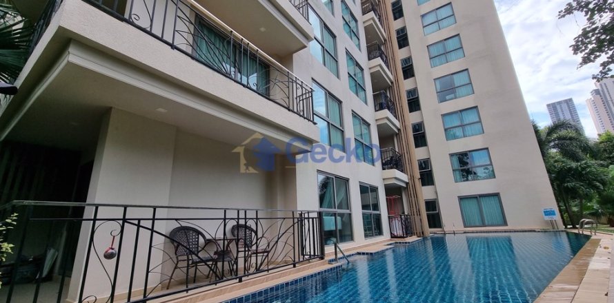 Estudio en el condominio en Pattaya, Tailandia № 209453