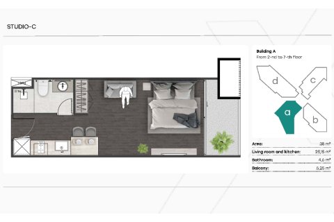 Condo in Rawai, Thailand, 1 bedroom  № 165130 - photo 25