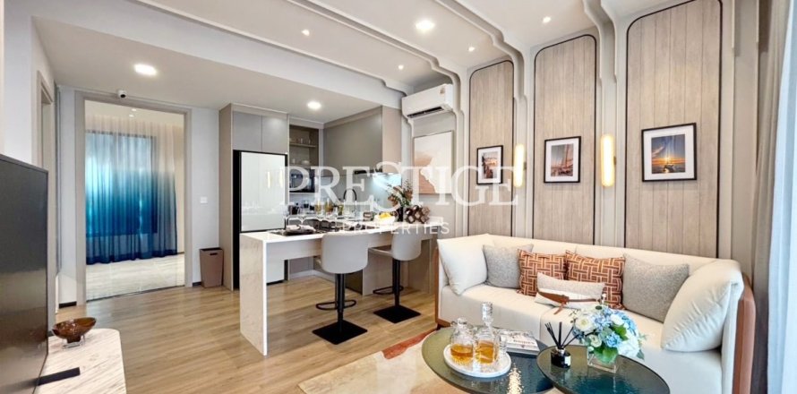 Condo à Pattaya, Thaïlande, 1 chambre № 197725