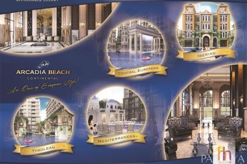 Studio in the Condo in Pattaya, Thailand № 204244