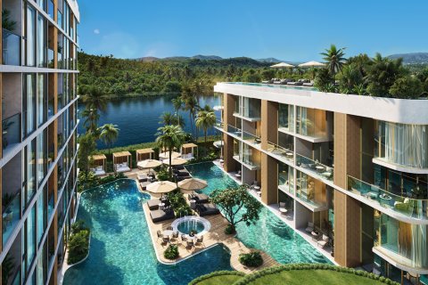 คอนโดมิเนียมในบางเทา, ประเทศไทย, 2 ห้องนอน № 165369 - รูปถ่าย 10
