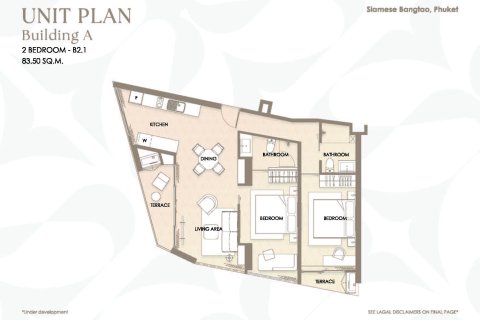 Condo in Bang Tao, Thailand, 2 bedrooms  № 165368 - photo 6