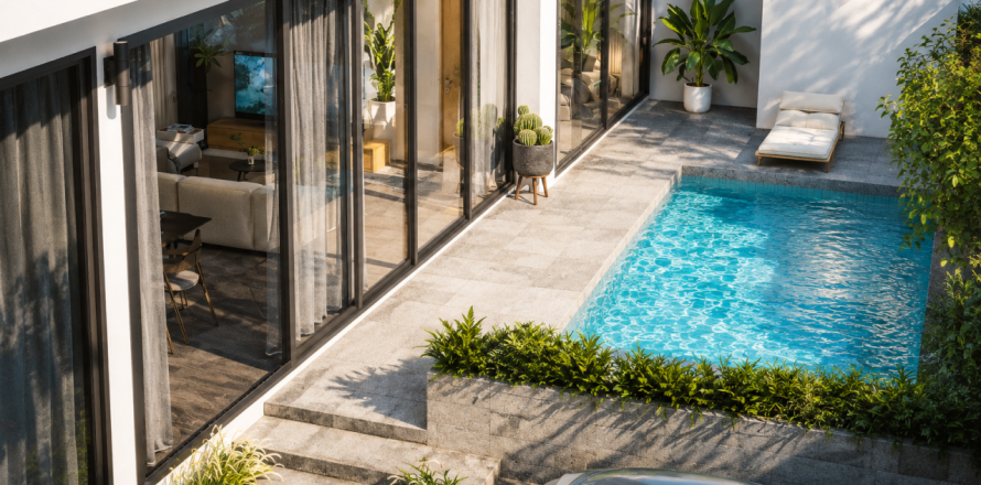 Penthouse in Phuket, Thailand 2 Schlafzimmer № 233359