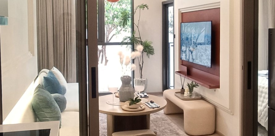 Studio dans le Condo à Watthana, Bangkok, Thaïlande  № 161346