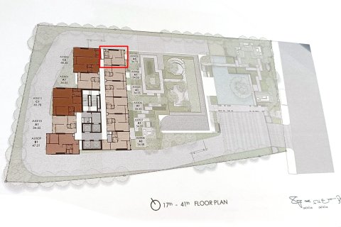 Studio dans le Condo à Watthana, Bangkok, Thaïlande  № 161346 - photo 8