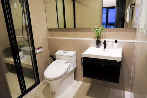 Дуплекс в Бангкоке, Таиланд с 2 спальнями  № 139842 - фото 5