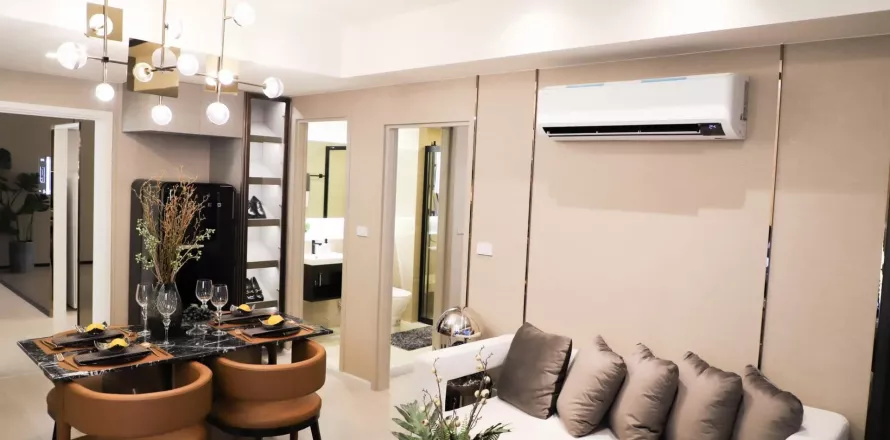 Дуплекс в Бангкоке, Таиланд с 2 спальнями  № 139842