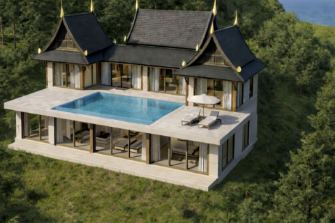 Вилла в Май Кхао, Таиланд с 6 спальнями  № 167586 - фото 1