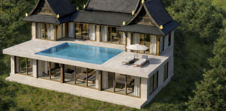 Вилла в Май Кхао, Таиланд с 6 спальнями  № 167586