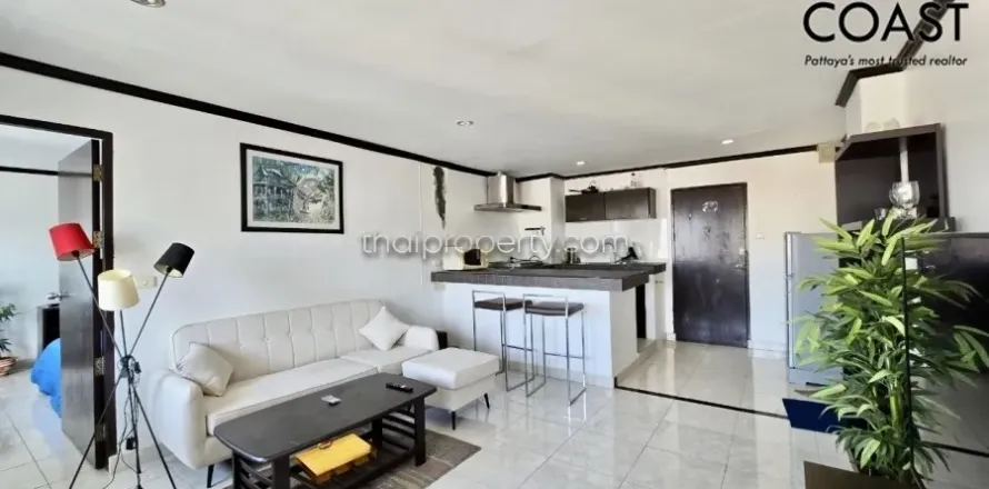 Condominio de 1 dormitorio en Jomtien Beach, Pattaya, Tailandia № 212379
