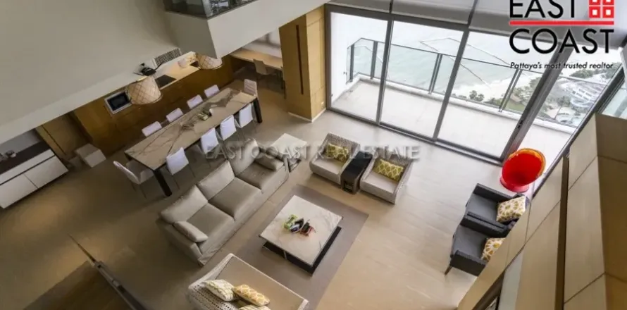 Condominio de 4 dormitorios en Pattaya, Tailandia № 212375