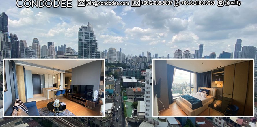 คอนโดมิเนียมในคลองเตย, กรุงเทพฯ, ประเทศไทย, 1 ห้องนอน № 201149