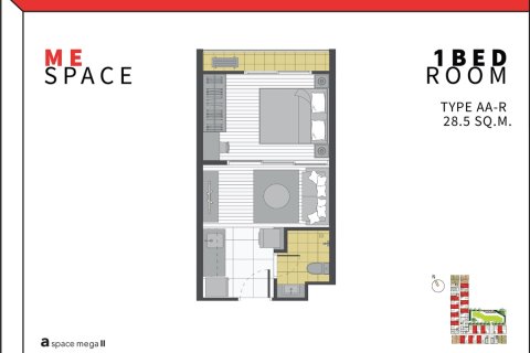Condo in Bangkok, Thailand, 1 bedroom  № 203643 - photo 16