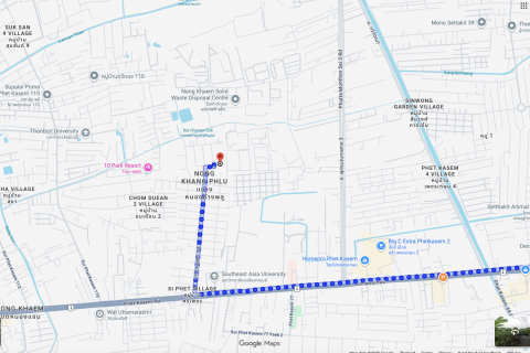 Земельный участок в Бангкоке, Таиланд 3200м2 № 156883 - фото 3
