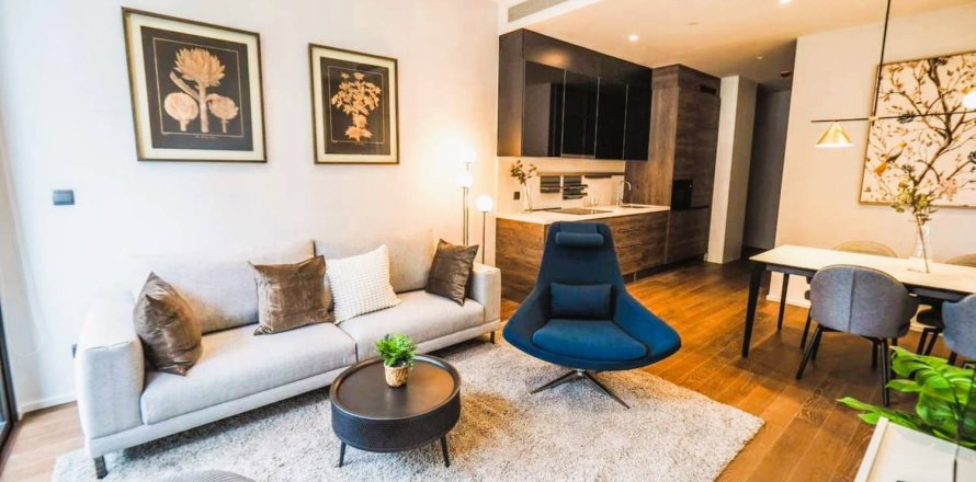 Condo à Bangkok, Thaïlande, 2 chambres  № 181249