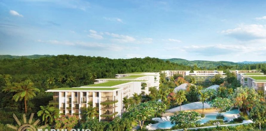 Condo à Bang Tao, Thaïlande, 1 chambre  № 179343