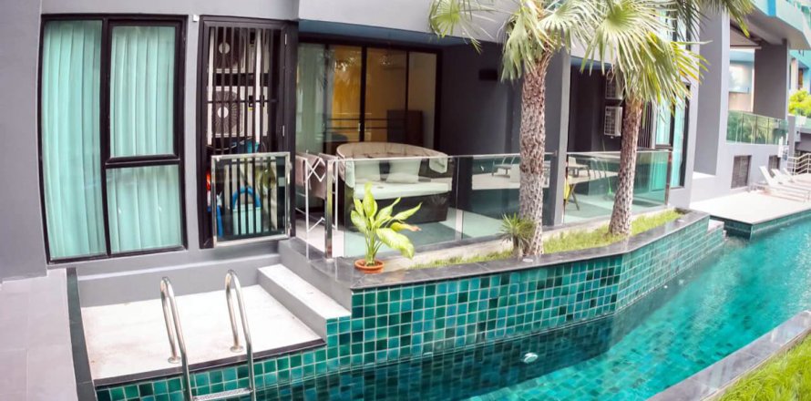 Condo on Jomtien Beach, Pattaya, Thailand, 1 bedroom № 204117