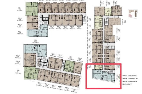 Кондоминиум с 3 спальнями в Чиангмае, Таиланд № 160589 - фото 24