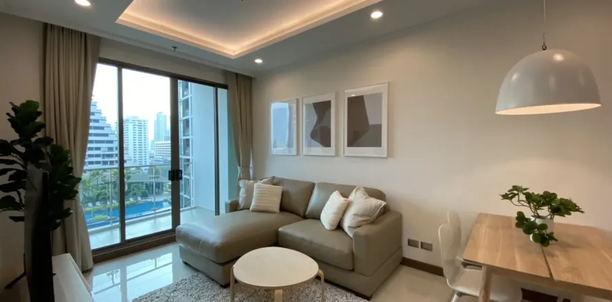 Condo à Watthana, Bangkok, Thaïlande, 2 chambres № 160586