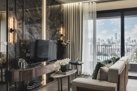 Condo à Khlong Toei, Bangkok, Thaïlande, 2 chambres  № 140190 - photo 6