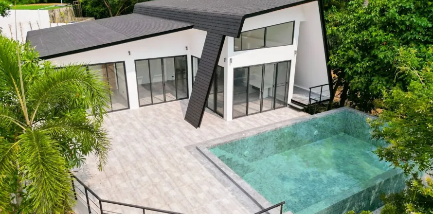 Вилла в Самуи, Таиланд с 3 спальнями  № 153682