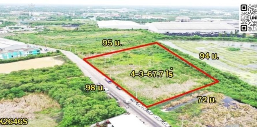 Land in Samut Sakhon, Thailand 6400 sq.m. № 173312
