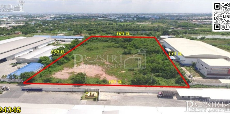 Terrain à Samut Sakhon, Thaïlande 14400 m2 № 173315
