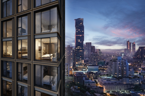 Condo à Bang Rak, Bangkok, Thaïlande, 2 chambres  № 173314 - photo 3