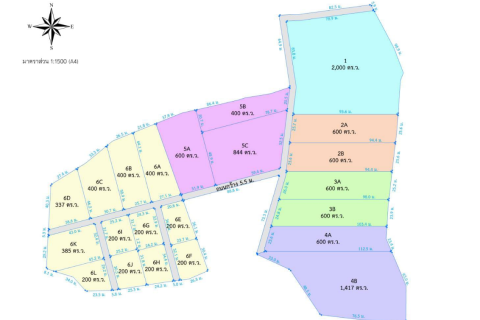 Terrain à Ko Samui, Thaïlande 3200 m2 № 164555 - photo 6