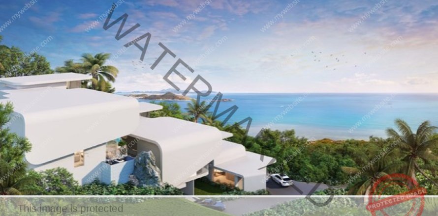 Villa in Ko Samui, Thailand 3 Schlafzimmer № 222304