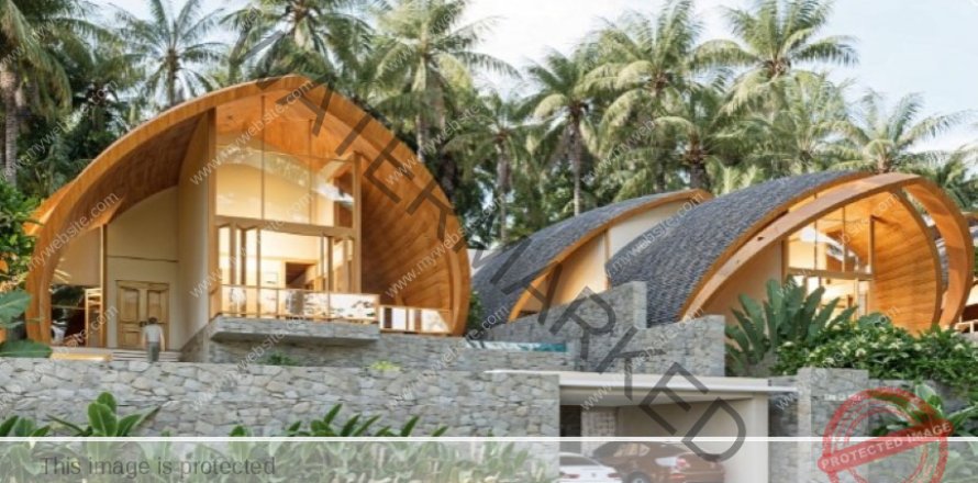 Villa in Ko Samui, Thailand 3 Schlafzimmer № 222305