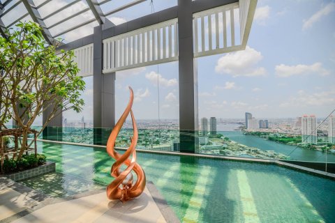 Condo à Bangkok, Thaïlande, 3 chambres  № 180521 - photo 27