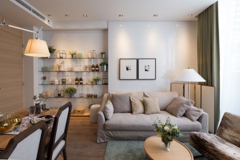 Кондоминиум с 2 спальнями в Ваттхане, Бангкок, Таиланд № 139943 - фото 1