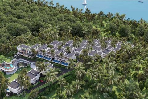 Вилла в Самуи, Таиланд с 3 спальнями  № 166006