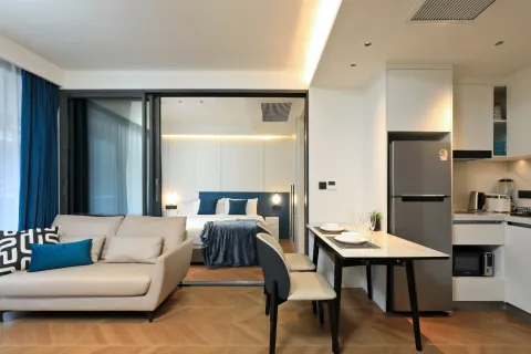 Condo à Phuket, Thaïlande, 2 chambres  № 159194